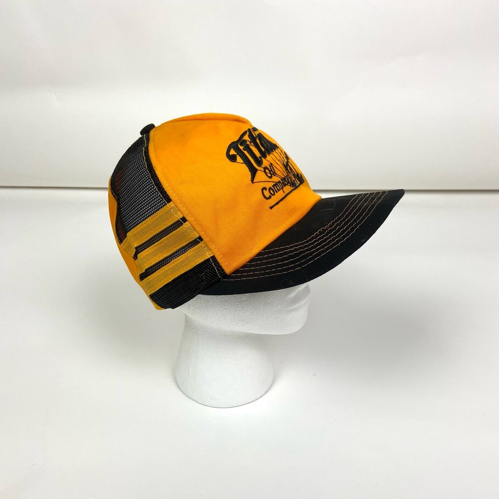 Vintage Three Stripe Titan Oil Co Hat